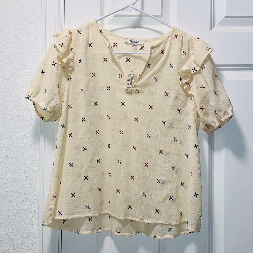 Madewell blouse, XS